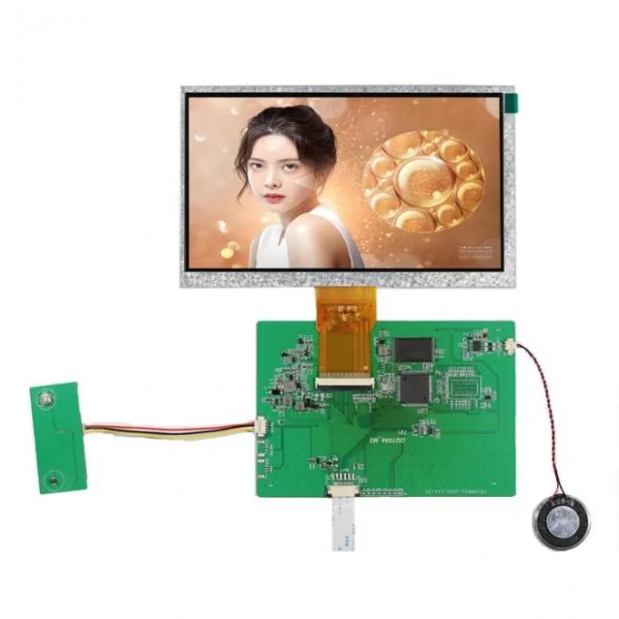 7" video module for a cosmetic gift box