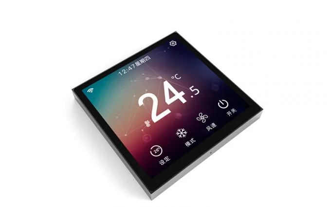 Touch display for an 86 mm smart switch panel