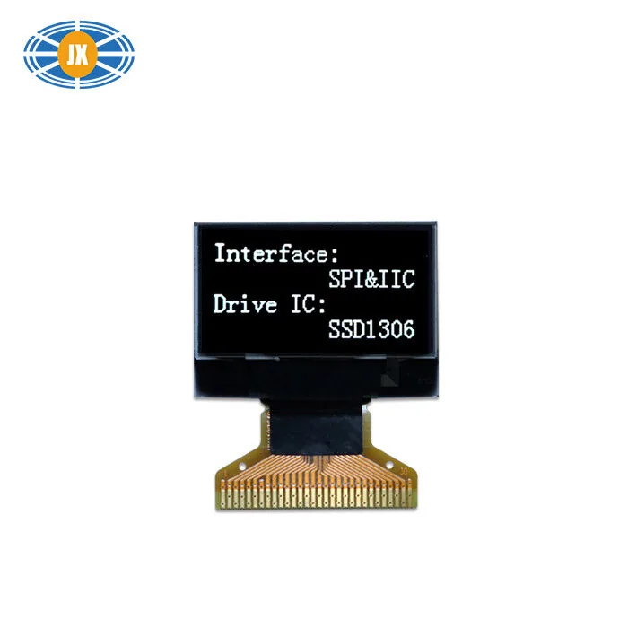 0.96 Inch OLED Display Module 128x64 White Monochrome LCD Monitor For Wearables / IoT view 2