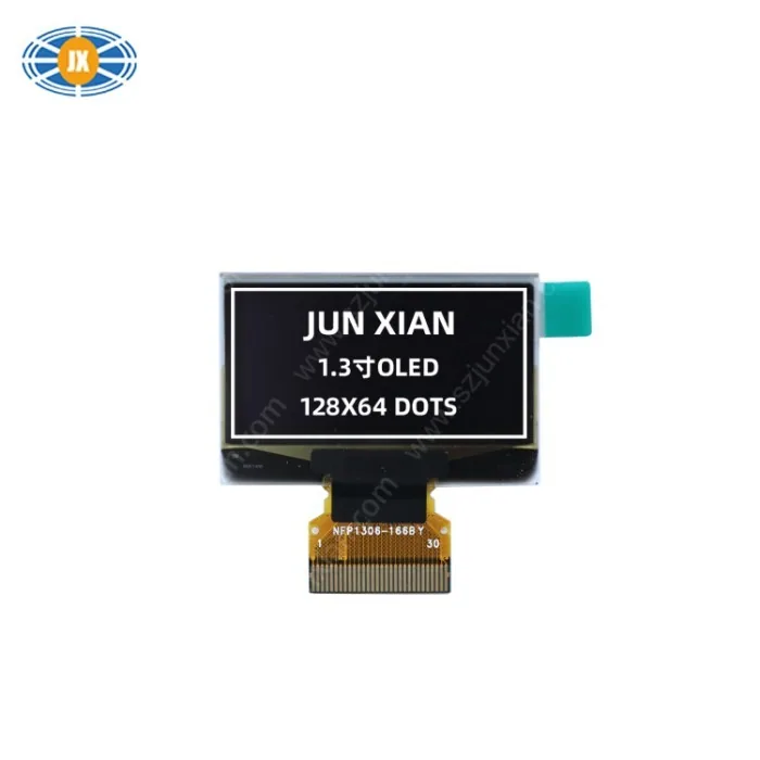 1.3-Inch Monochrome OLED Screen – SSD1306 Driver & Versatile Parallel/SPI/I²C Interfaces for MCU Systems