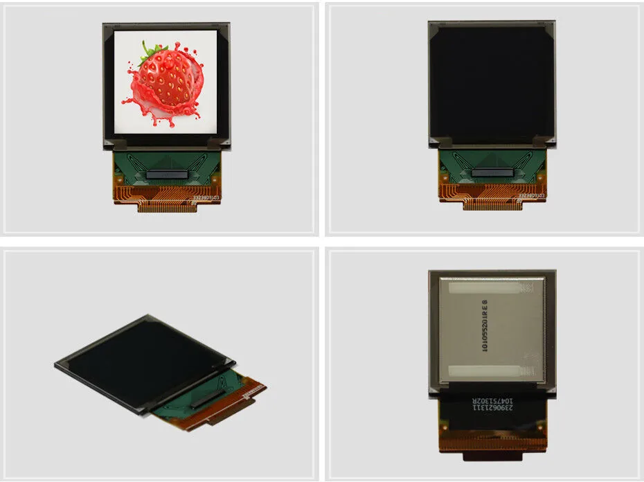 1.46 Inch Color OLED Display Module with 8 Bit Parallel LCD Interface 30 Pins 128x128 LCD Screen view 4