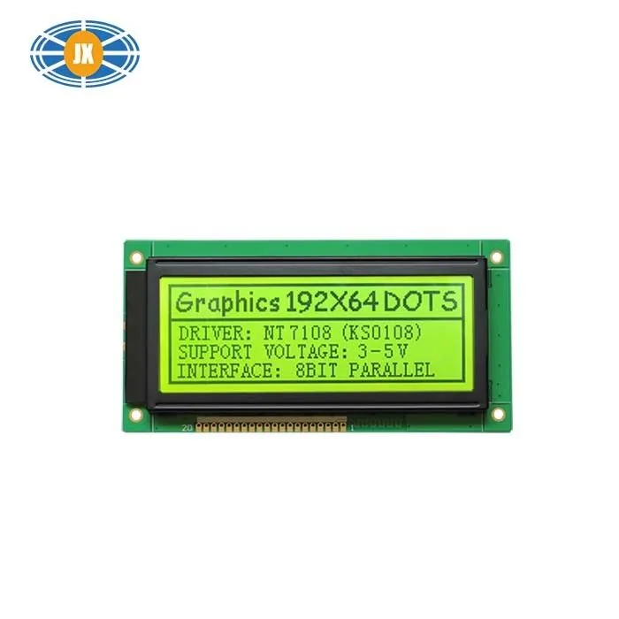 192x64 4.3 Inch Monochrome LCD Module , Compact 5V Parallel Interface Graphic LCD Screen view 3