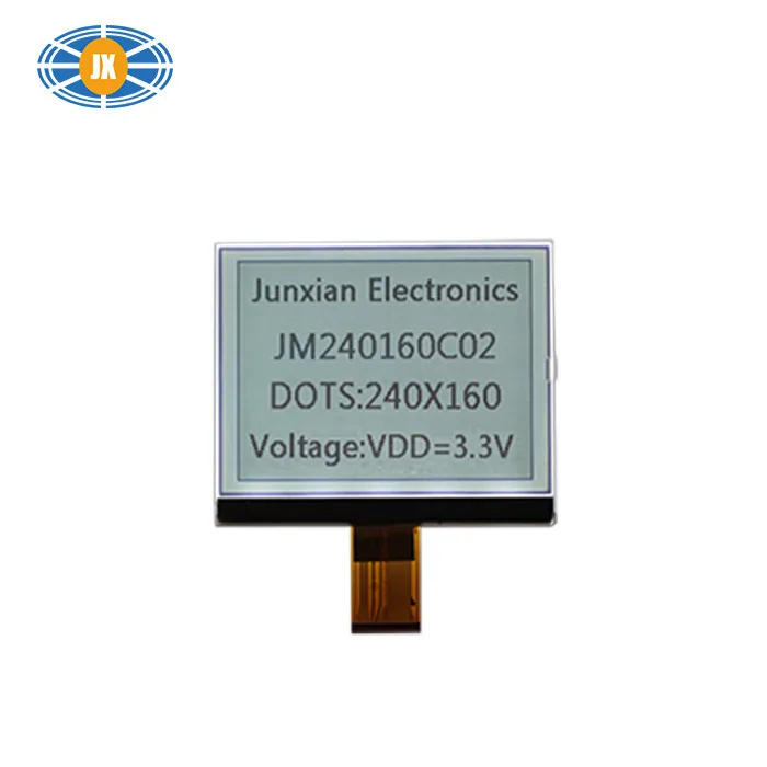 2.9 Inch COG Monochrome LCD Display 240×160 4.5mm Slim 3.0V COG Dot Matrix Display