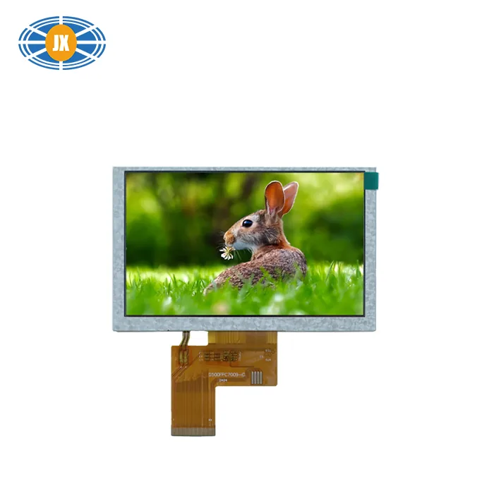 5 Inch Industrial TFT LCD Module - Wide Temp Resistant (70°C/-20°C Tested) with RGB Data Bus