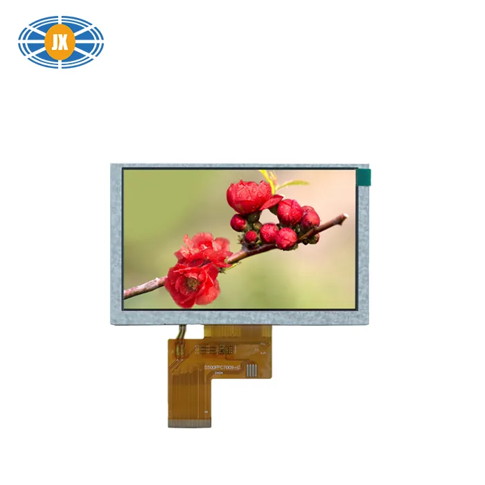 5 Inch Industrial TFT LCD Module - Wide Temp Resistant (70°C/-20°C Tested) with RGB Data Bus view 2