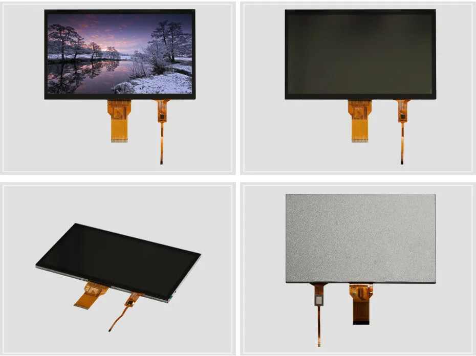 5V 10.1 Inch HD Touch Screen Display Module 1024x600 RoHS Compliant view 3