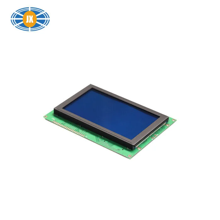 5V High Resolution Graphic Blue LCD Display 5.2 Inch Wide Viewing Angle Display view 5