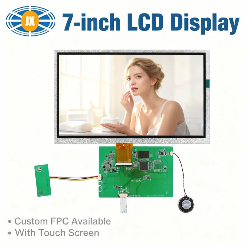 7-inch IPS Optional Touch Custom LCD Screen for Various Gift Box Applications view 2