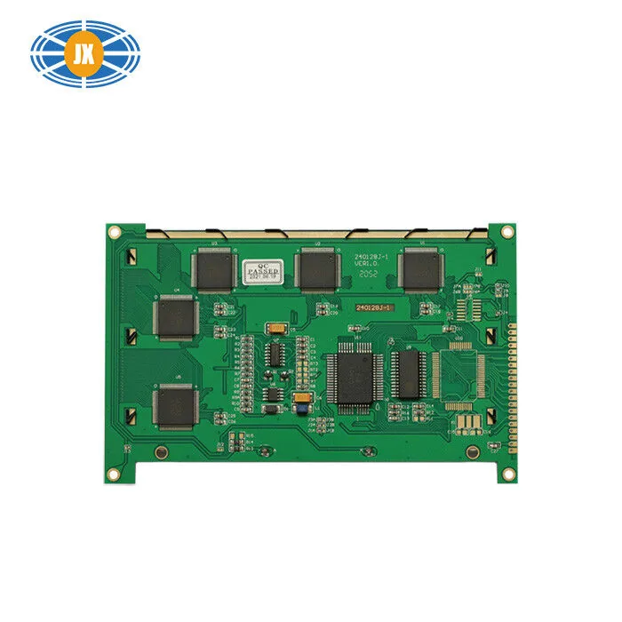 Industrial 240x128 Graphic LCD Module Blue Monochrome LCD Panel With STN FTTN Display view 3