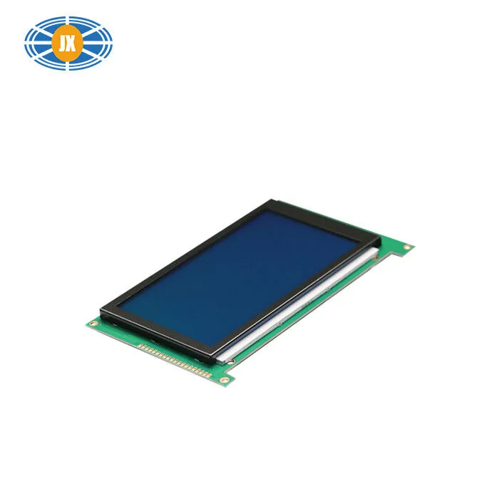 Industrial 240x128 Graphic LCD Module Blue Monochrome LCD Panel With STN FTTN Display view 4