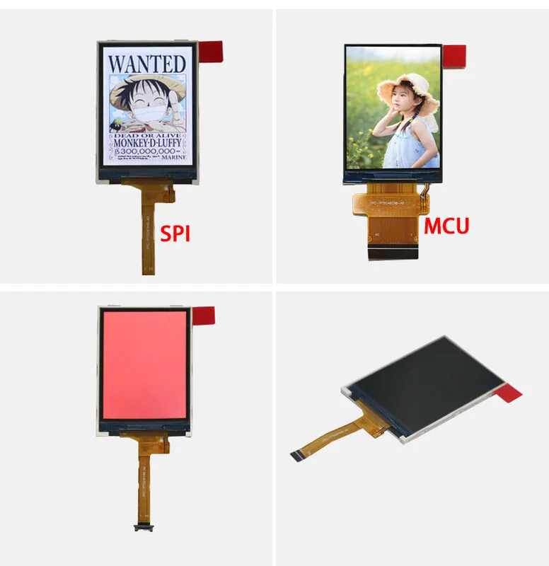 Industrial TFT LCD Screen 240x320 Wide Viewing Angle HD LCD Monitor view 2