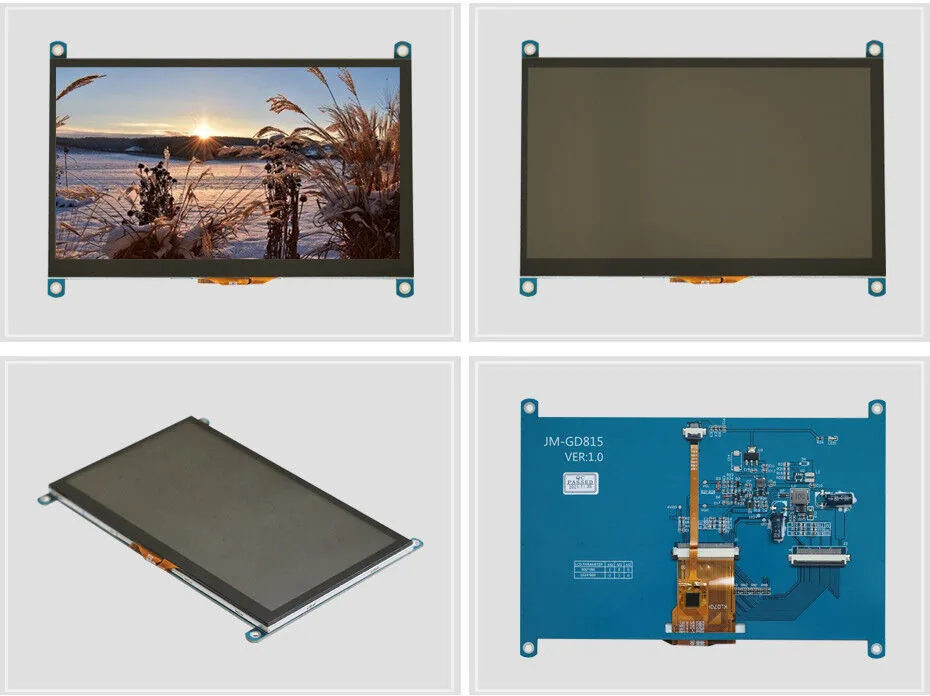Wide Viewing Angle Smart LCD Module With RGB LCD Interface 300cd/M2 Touch Screen Lcd Screen view 2