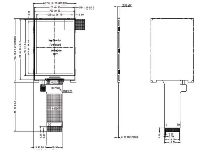Mechanical drawing for JM-PT095-00