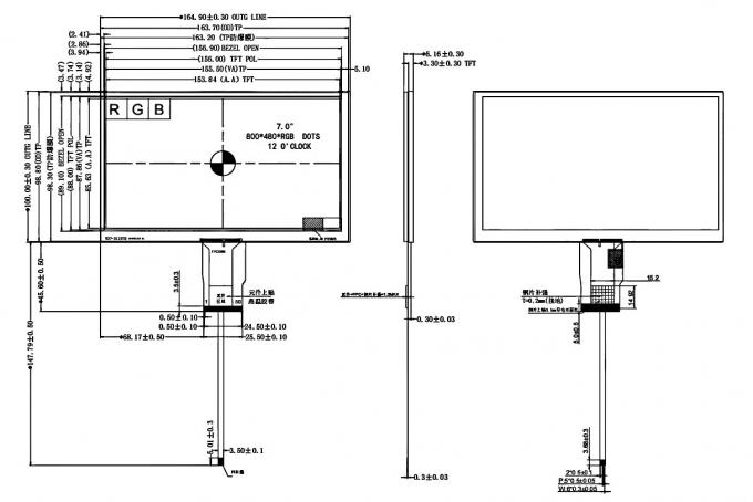 Mechanical drawing for JM-PT121-01