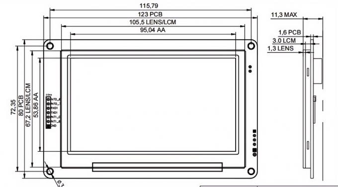 Mechanical drawing for JM-LH013-00