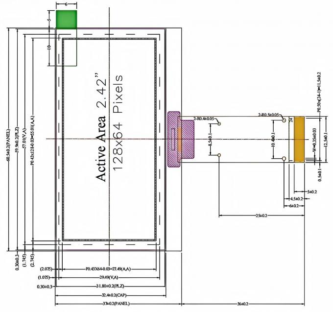 Mechanical drawing for JM-P0159-00