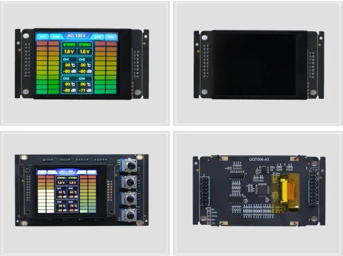 2.8 Inch Industrial TFT Custom LCD Display Panel Four Channel Audio Display Panel - detail photo 1