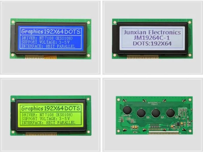 192x64 4.3 Inch Monochrome LCD Module , Compact 5V Parallel Interface Graphic LCD Screen - detail photo 1