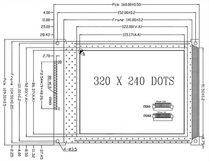 Mechanical drawing for JM320240A
