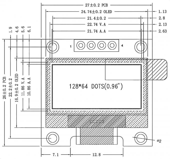 Mechanical drawing for JM-PO136