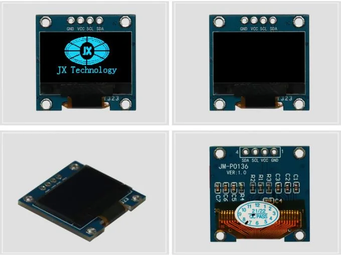 Industrial 0.96 Inch OLED Screen 128×64 Dot Matrix Display Module With SSD1315Z Drive - detail photo 1