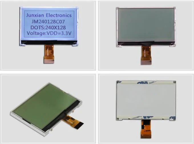 2.9 Inch COG Monochrome LCD Display 240x128 FSTN Dual Interface COG Dot Matrix Display - detail photo 1
