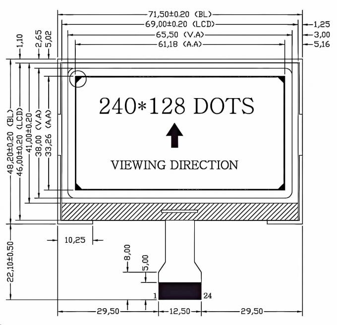 Mechanical drawing for JM240128C07
