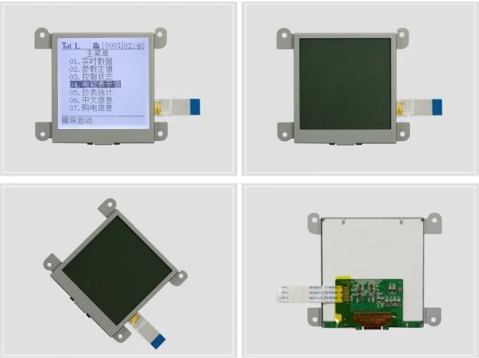 3 Inch COG Monochrome LCD Monitor 160x160 FSTN Monochrome LCD Screen With COG - detail photo 1