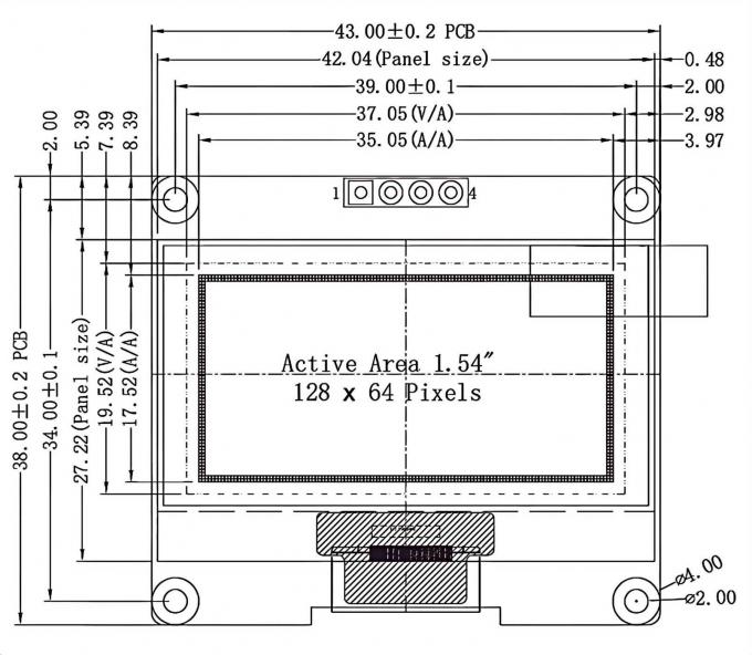 Mechanical drawing for JM-PO150