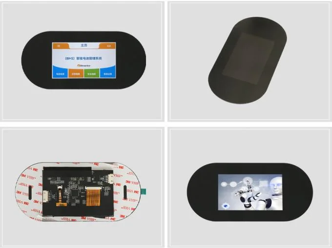 4.3 Inch BMS Serial Port Capacitive LCD Touch Screen 5V Full View Clear LCD Display - detail photo 1