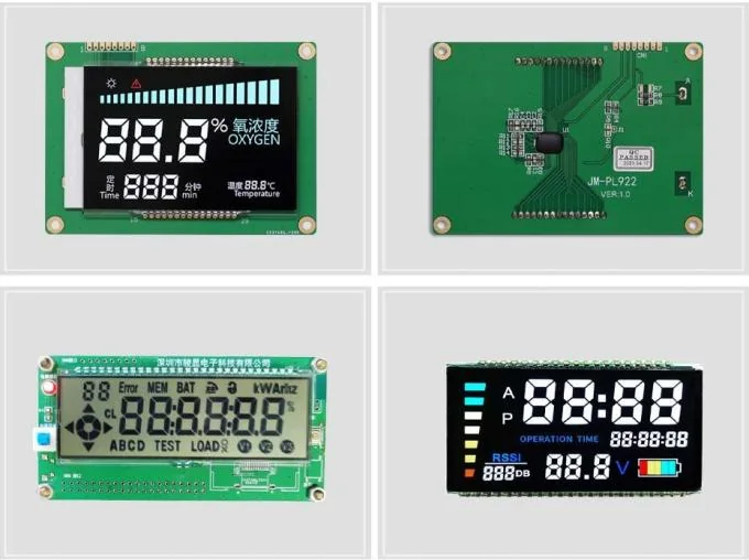 VATN Display 100cd/m2-500cd/m2 Custom LCD Segment Display - detail photo 2