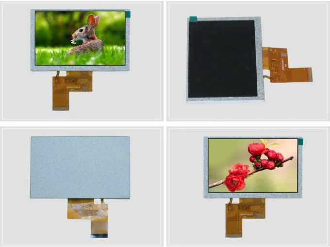 5 Inch Industrial TFT LCD Module - Wide Temp Resistant (70°C/-20°C Tested) with RGB Data Bus - detail photo 1
